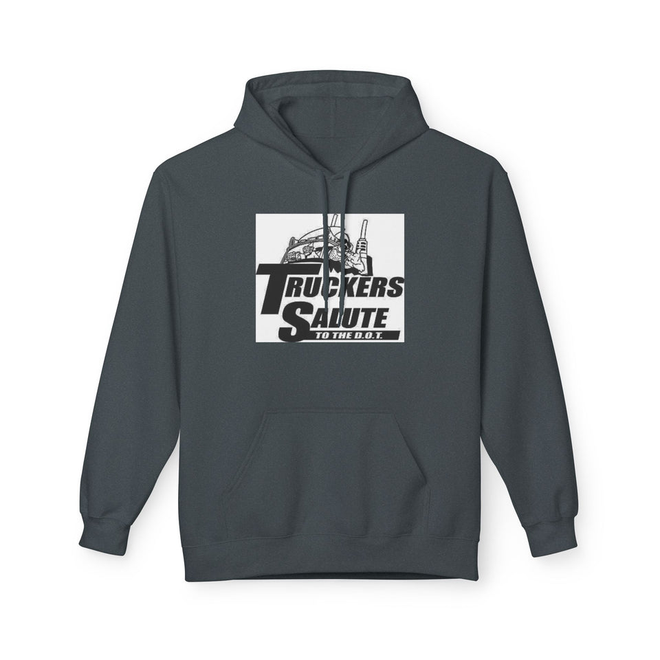 Hoodie — "Truckers Salute" Graphic Trucker Hoodie