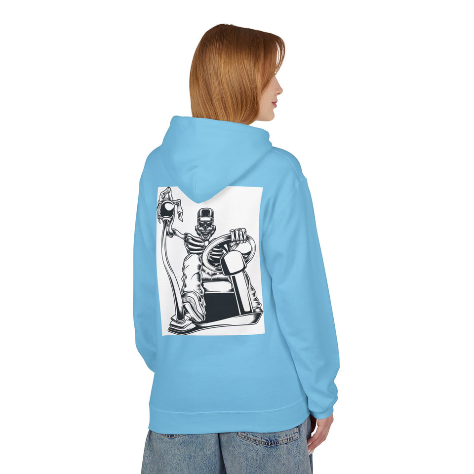 Hoodie — "Truckers Salute" Graphic Trucker Hoodie