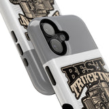 Best Truckin' Papa Ever Phone Case — Impact-Resistant Truck Driver Gift