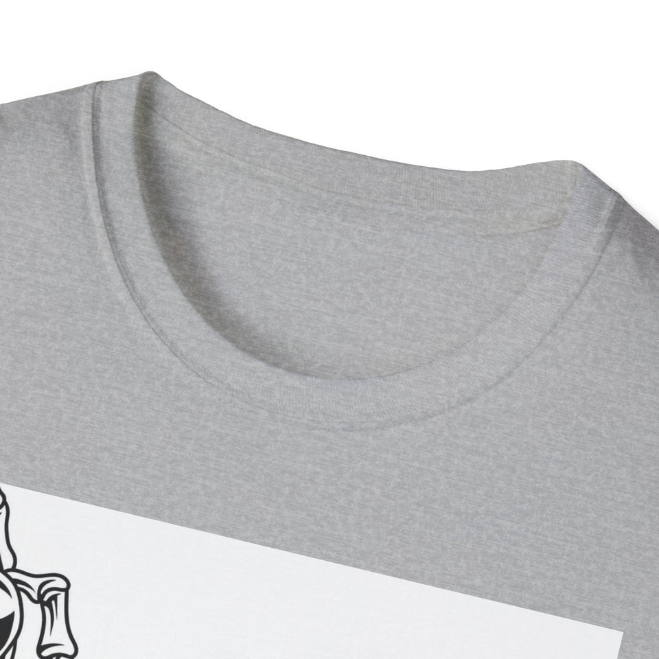 King of the Road Skull Biker T-Shirt