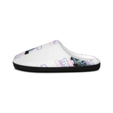 Truck Driver Graphic Slippers — "I Kissed a Trucker" Men's Indoor Slip-Ons