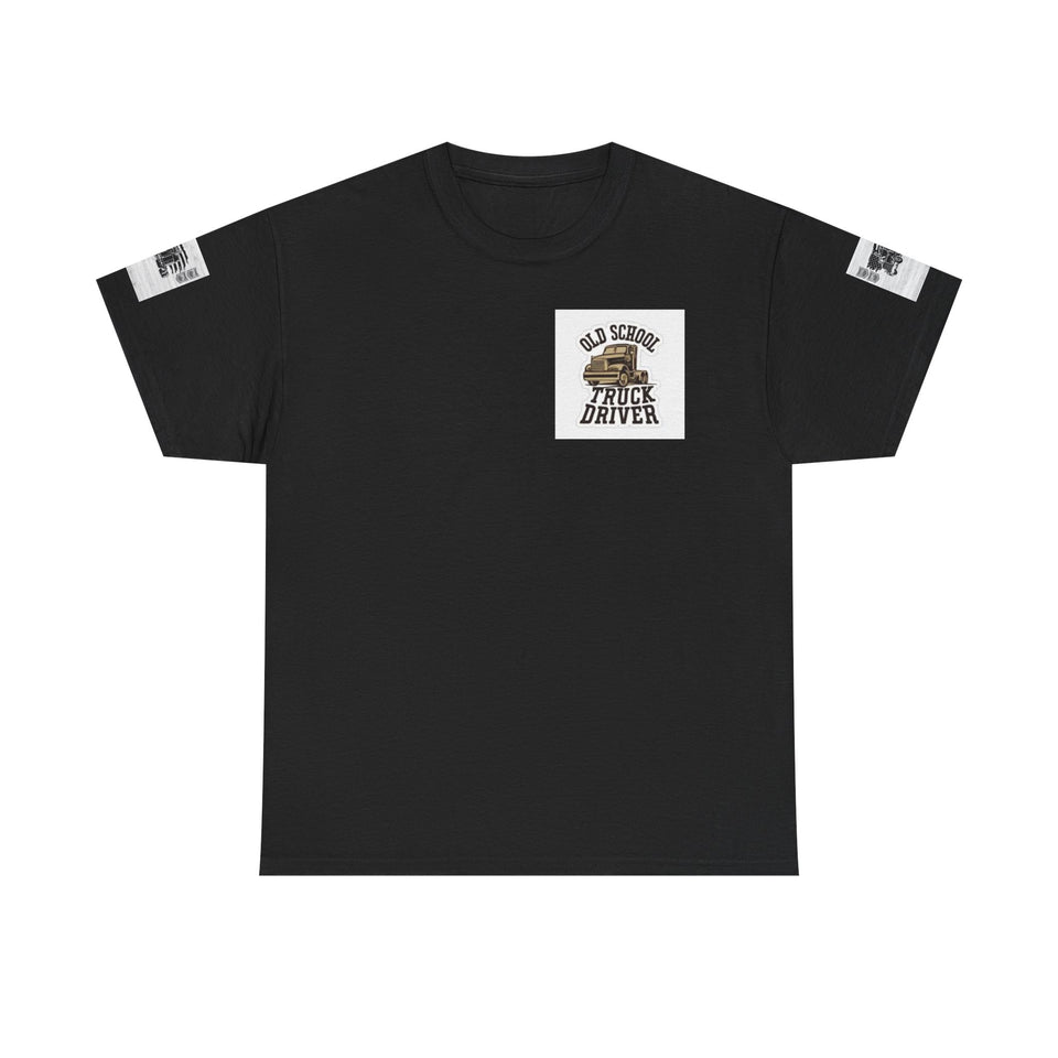 Old School Truck Driver T‑Shirt — Vintage Semi Truck Tee for Truckers & Fans