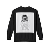 Crewneck Sweatshirt — ’I Can’t I Have a Long Haul in the Morning’ Trucker Graphic