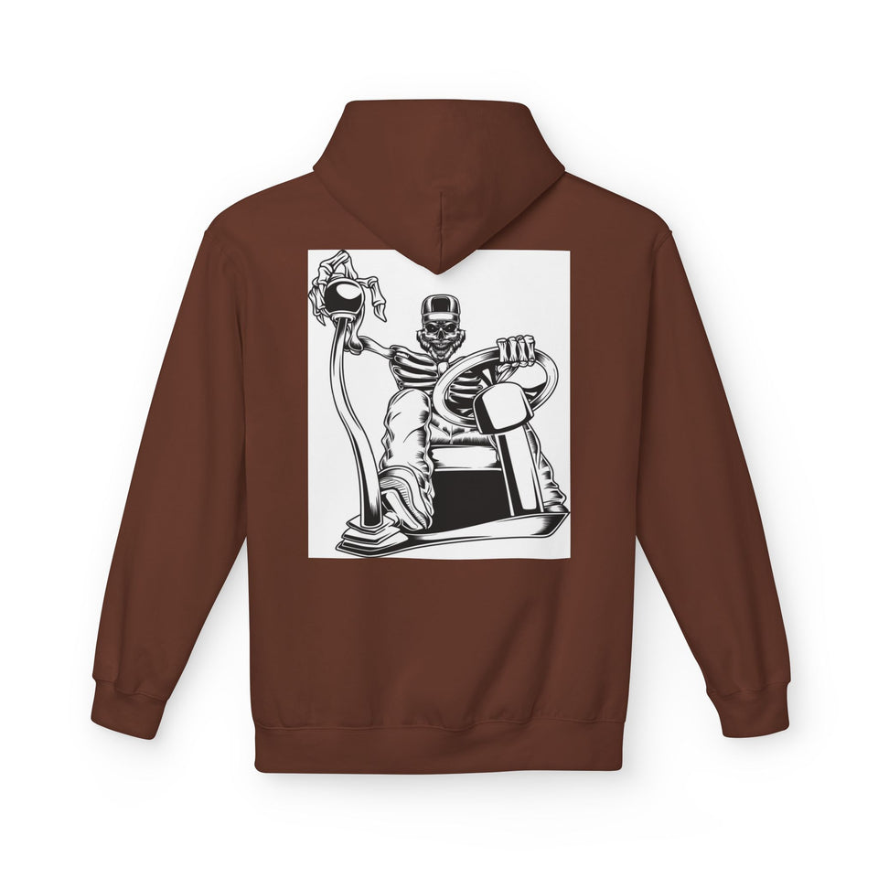 Hoodie — "Truckers Salute" Graphic Trucker Hoodie
