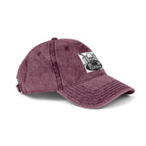 Vintage Embroidered Cap — Distressed Retro Patch Baseball Hat