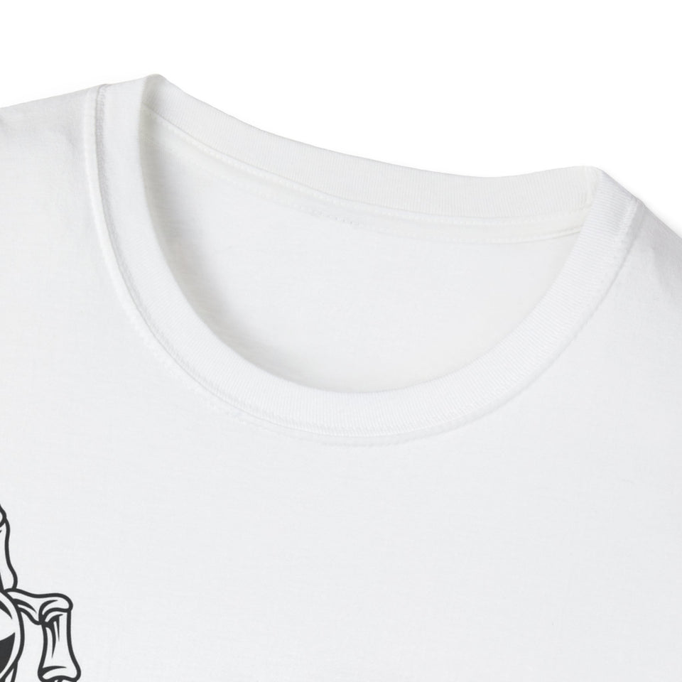King of the Road Skull Biker T-Shirt