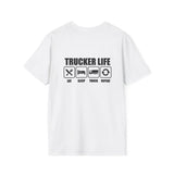 Truck Driver T-Shirt - Vintage Semi Truck 'I Drop Big Loads' Graphic Tee