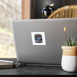Sticker — "American Trucker, American Veteran: Proud to Be Both" Vinyl Kiss-Cut