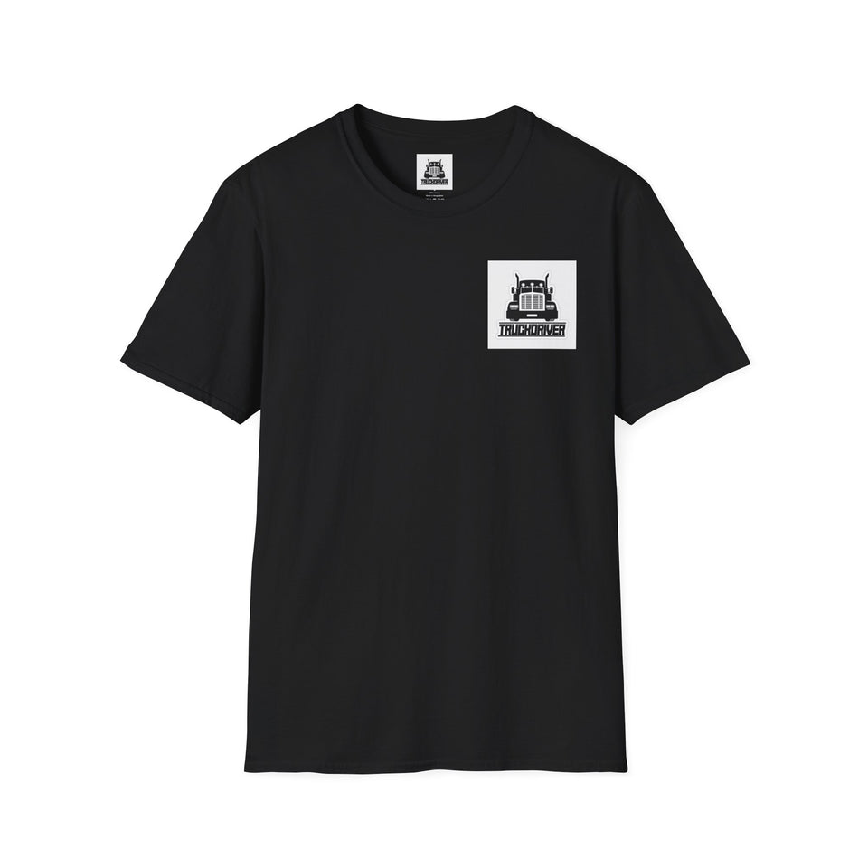 Truck Driver T-Shirt — Bold Semi-Truck Graphic Tee for Truckers & Fans