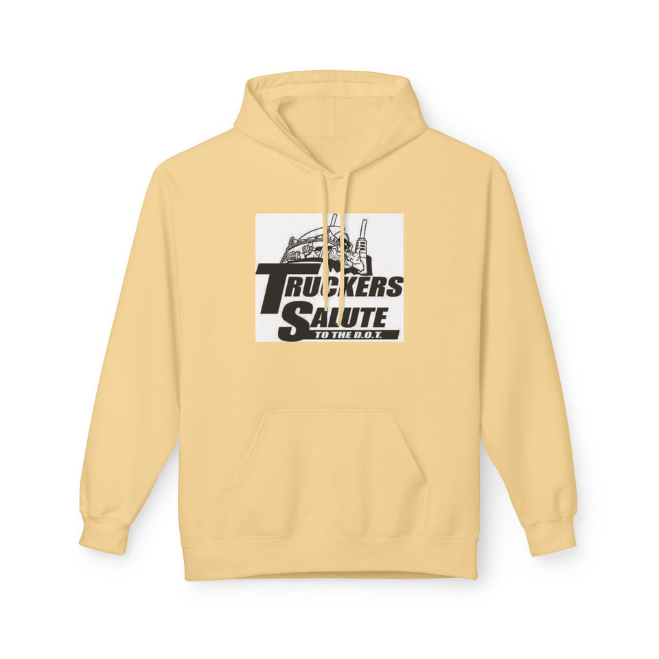 Hoodie — "Truckers Salute" Graphic Trucker Hoodie
