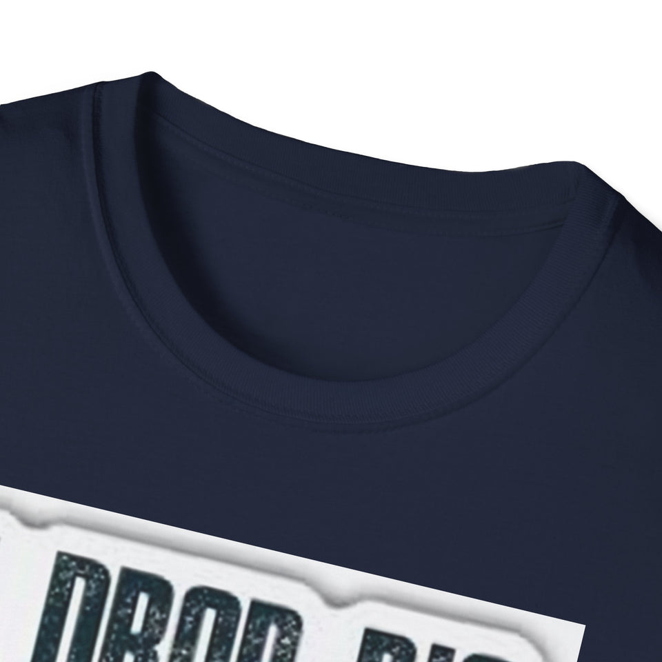 Trucker T-Shirt - "I Drop Big Loads" Vintage Semi Truck Graphic Tee