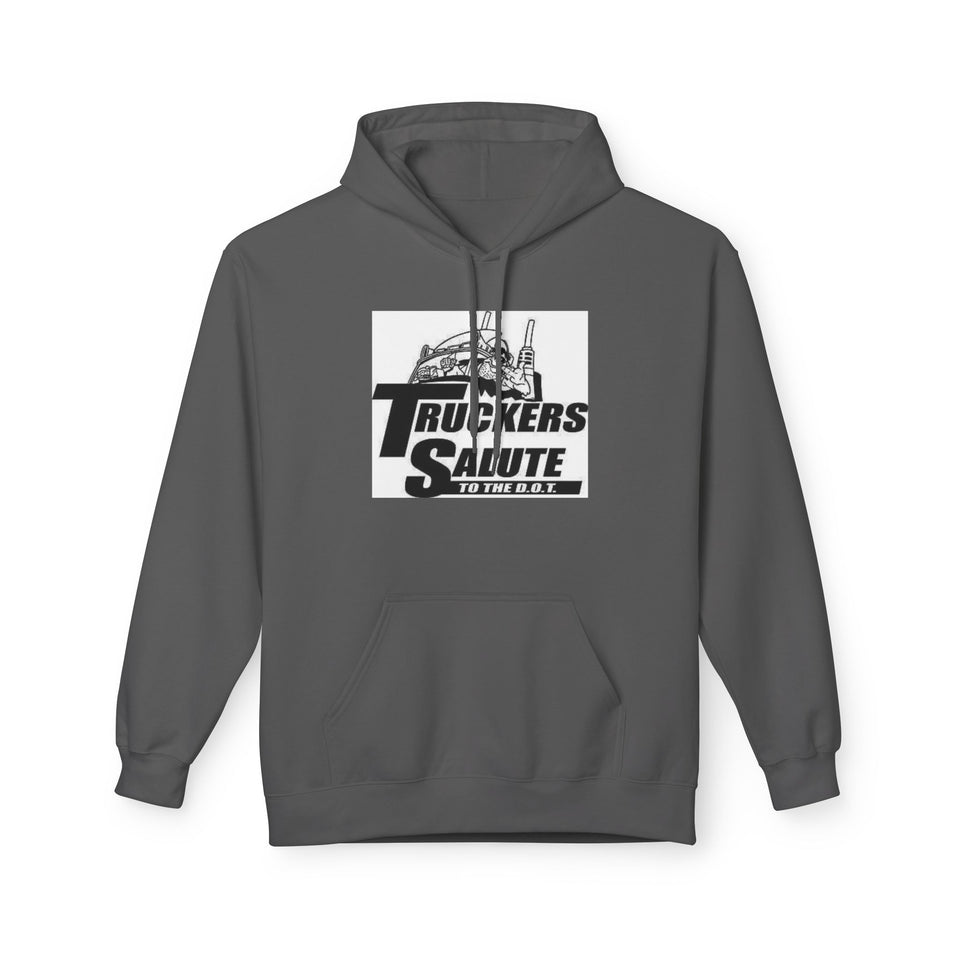Hoodie — "Truckers Salute" Graphic Trucker Hoodie