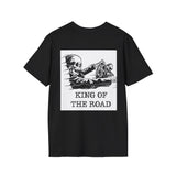 King of the Road Skull Biker T-Shirt