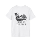 King of the Road Skull Biker T-Shirt