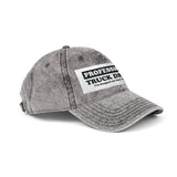 Vintage Embroidered 'Professional Truck Driver' Cap