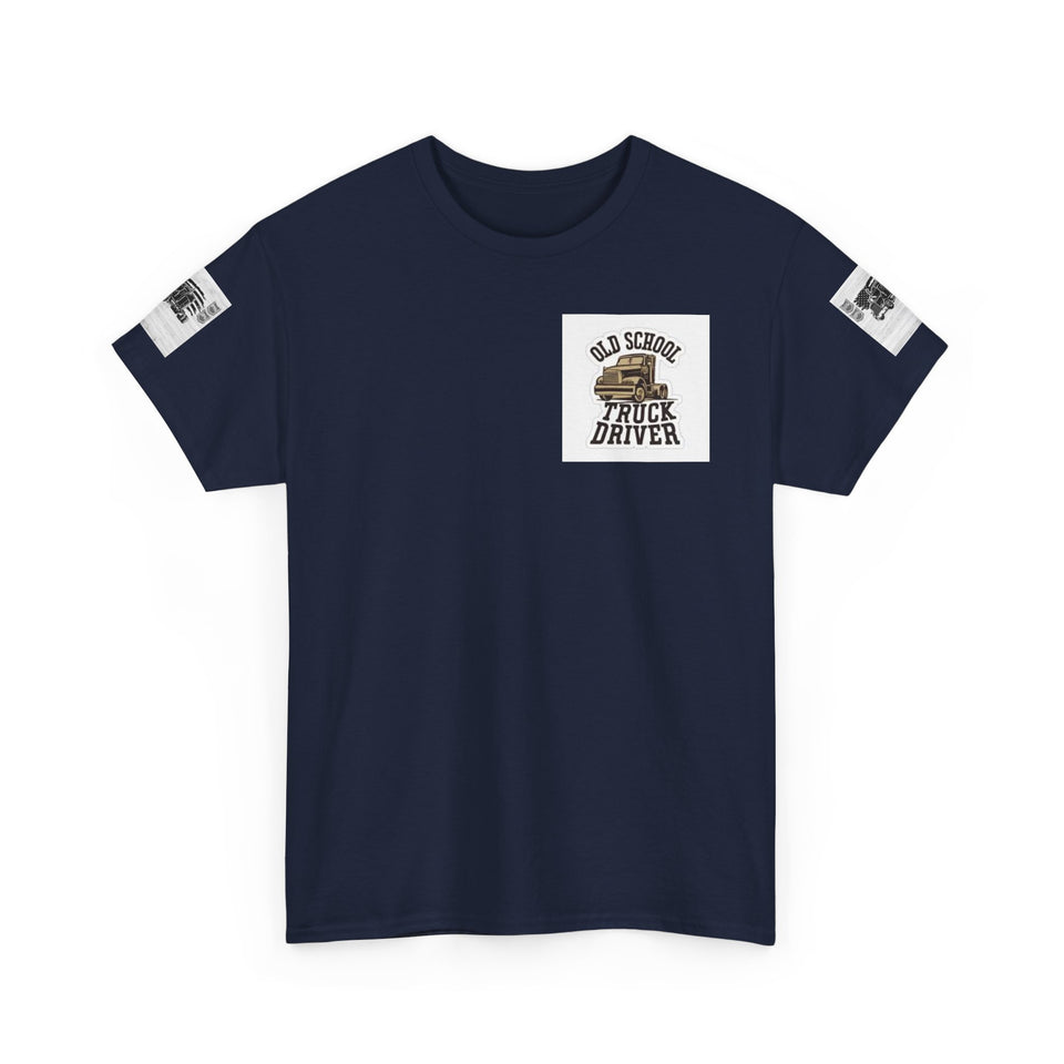Old School Truck Driver T‑Shirt — Vintage Semi Truck Tee for Truckers & Fans