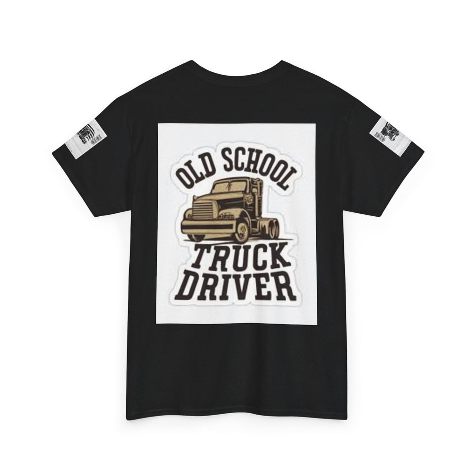 Old School Truck Driver T‑Shirt — Vintage Semi Truck Tee for Truckers & Fans