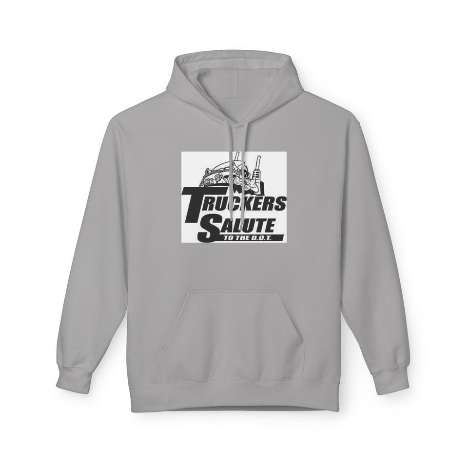 Hoodie — "Truckers Salute" Graphic Trucker Hoodie