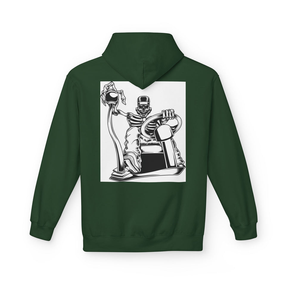 Hoodie — "Truckers Salute" Graphic Trucker Hoodie
