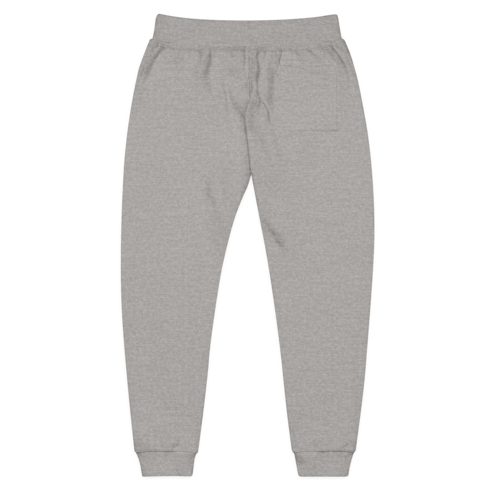 Embroidered Olive Fleece Sweatpants — Cozy Joggers