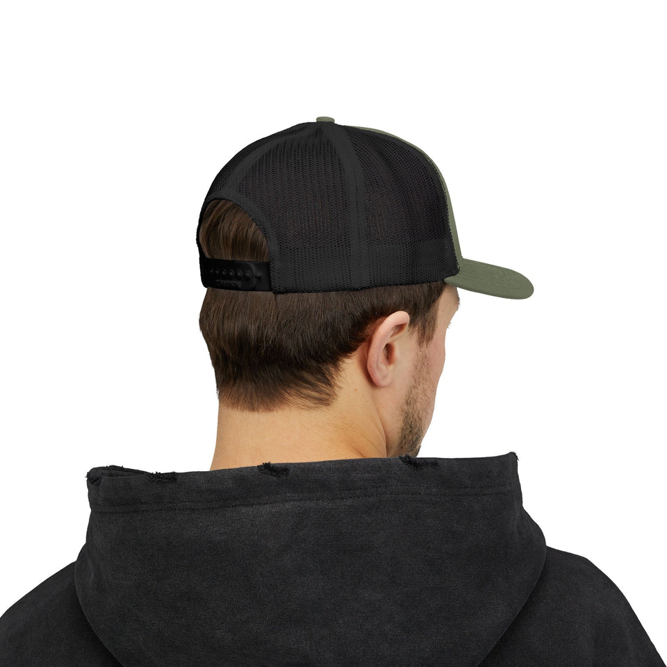 Trucker Cap — '10-4' Truck Driver Snapback Hat