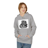 Truck Driver Dad Hoodie – “Best Truckin' Dad Ever” Graphic Pullover