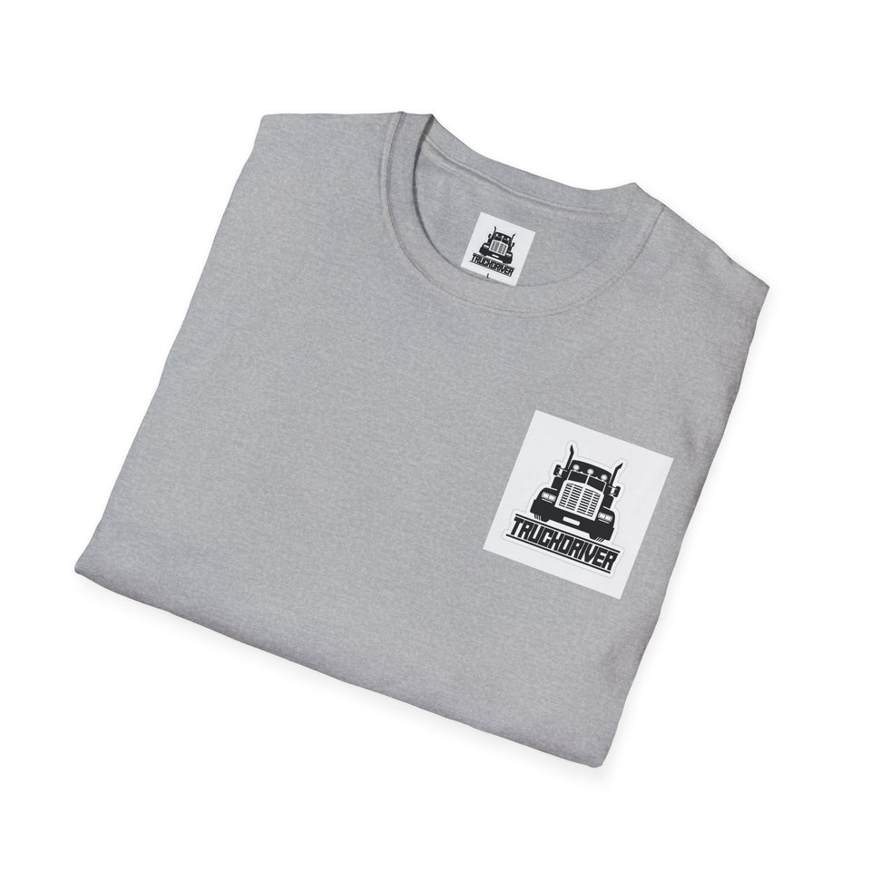 Truck Driver T-Shirt — Bold Semi-Truck Graphic Tee for Truckers & Fans