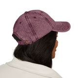 Vintage Embroidered Cap — Distressed Retro Patch Baseball Hat
