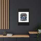 American Trucker American Veteran Framed Canvas - "Proud To Be Both" Patriotic Wall Art