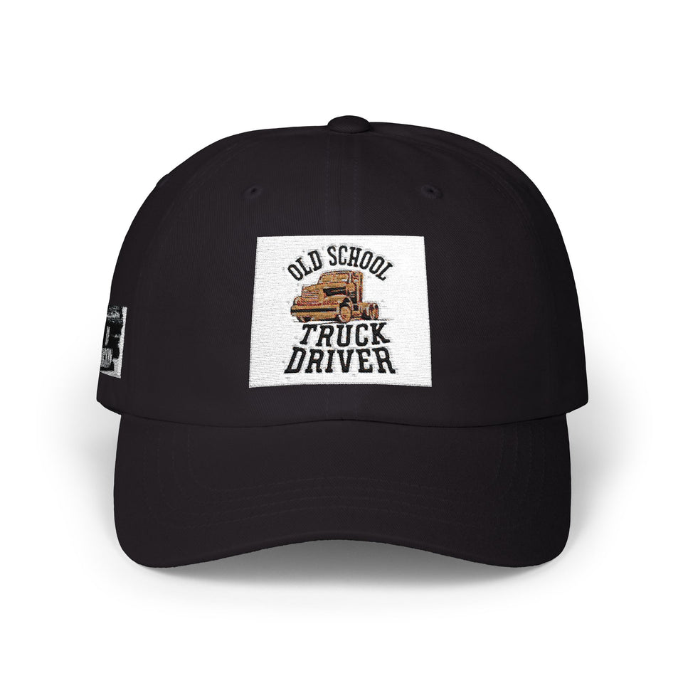 Classic Dad Cap — Old School Truck Driver Embroidered Hat