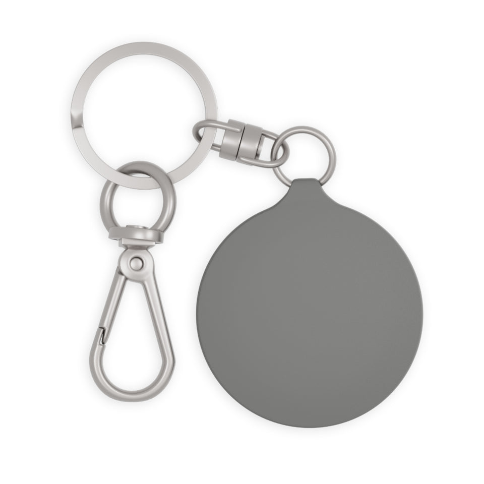 Truck Driver Keyring Tag — “In This World My Man Is Just A Truck Driver” Novelty Keychain