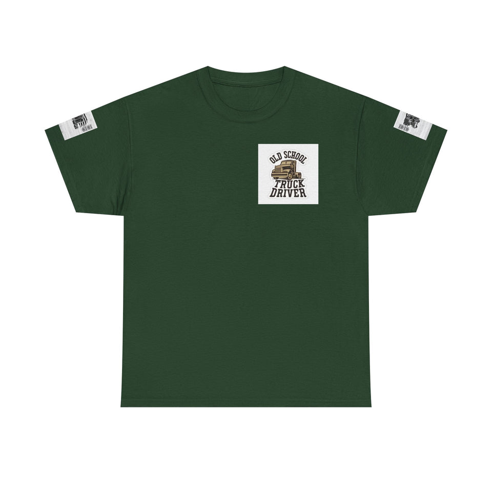 Old School Truck Driver T‑Shirt — Vintage Semi Truck Tee for Truckers & Fans