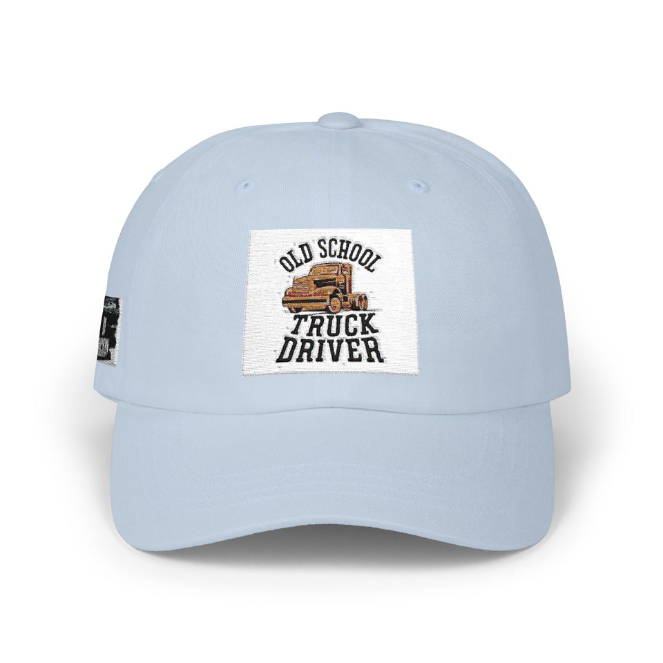 Classic Dad Cap — Old School Truck Driver Embroidered Hat