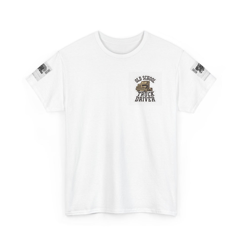 Old School Truck Driver T‑Shirt — Vintage Semi Truck Tee for Truckers & Fans