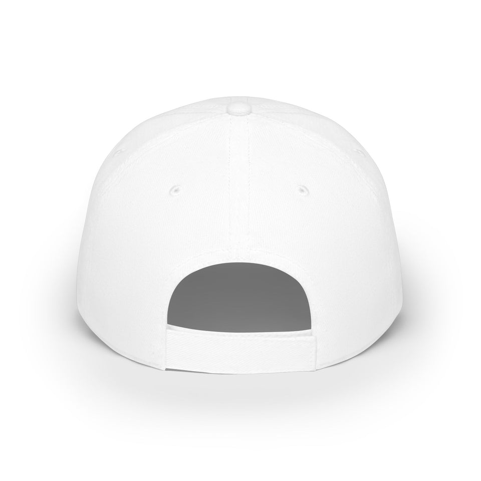 Keep On Truckin' Cap — Low Profile Baseball Hat with Vintage Truck Tire Graphic
