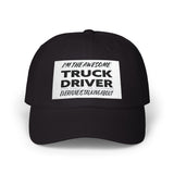 Truck Driver Dad Cap – "I'm the Awesome Truck Driver Everyone's Talking About" Embroidered Hat