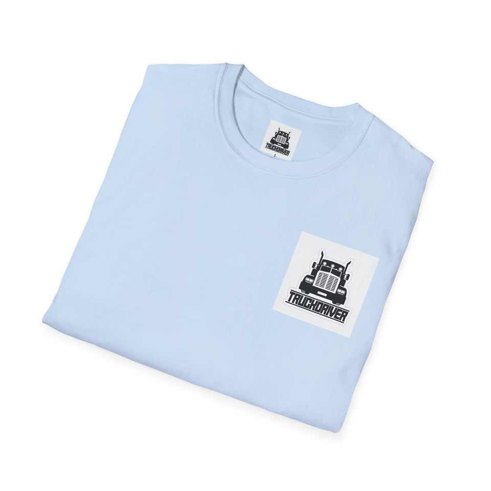 Truck Driver T-Shirt — Bold Semi-Truck Graphic Tee for Truckers & Fans