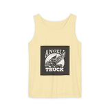 Angel Truck Tank Top — Vintage Winged Truck Graphic Tank for Truckers & Gearheads