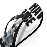 Trucker Graphic Flip Flops – 'Don't Have A Garage You Just' Novelty Beach Sandals