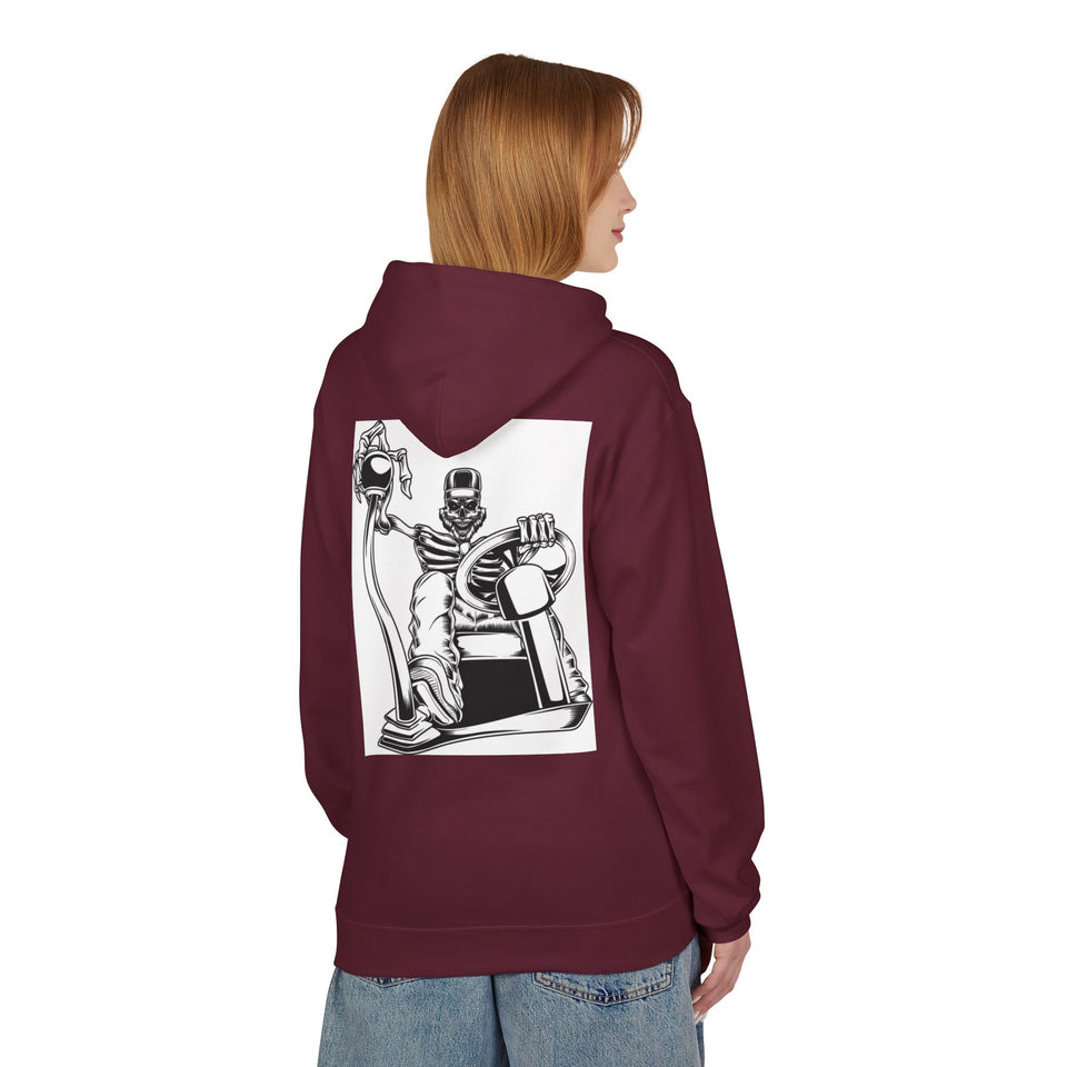 Hoodie — "Truckers Salute" Graphic Trucker Hoodie