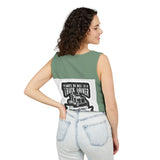 Truck Driver Tank Top — "Always Be Nice to a Truck Driver" Vintage Trucker Graphic