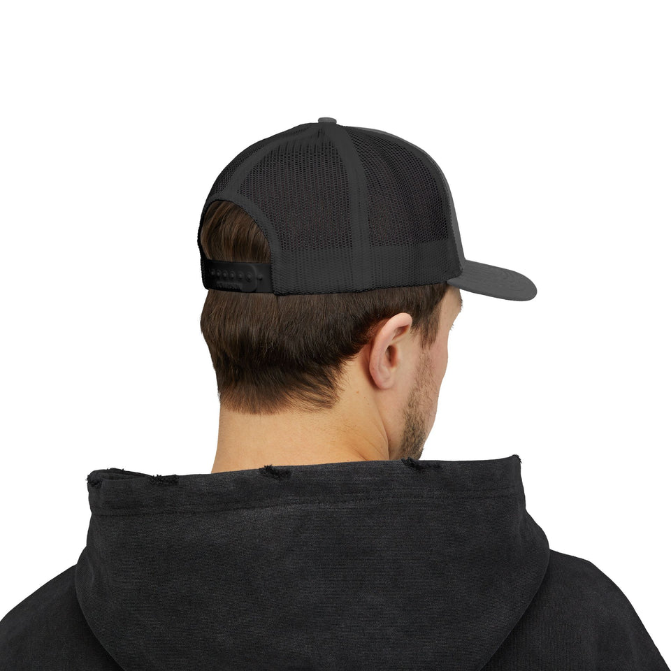 Trucker Cap — '10-4' Truck Driver Snapback Hat