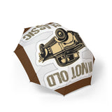 Vintage Car Foldable Umbrella — “I’m Not Old, I’m Classic” Rain Umbrella