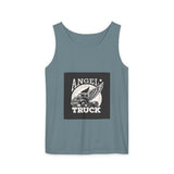Angel Truck Tank Top — Vintage Winged Truck Graphic Tank for Truckers & Gearheads