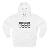 Trucker Life Hoodie — Eat Sleep Truck Repeat Graphic Pullover