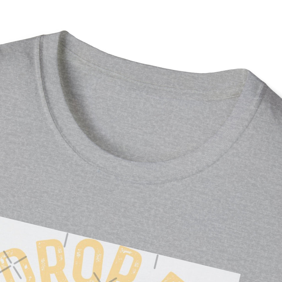 Truck Driver T-Shirt - Vintage Semi Truck 'I Drop Big Loads' Graphic Tee