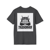 Truck Driver T-Shirt — Bold Semi-Truck Graphic Tee for Truckers & Fans