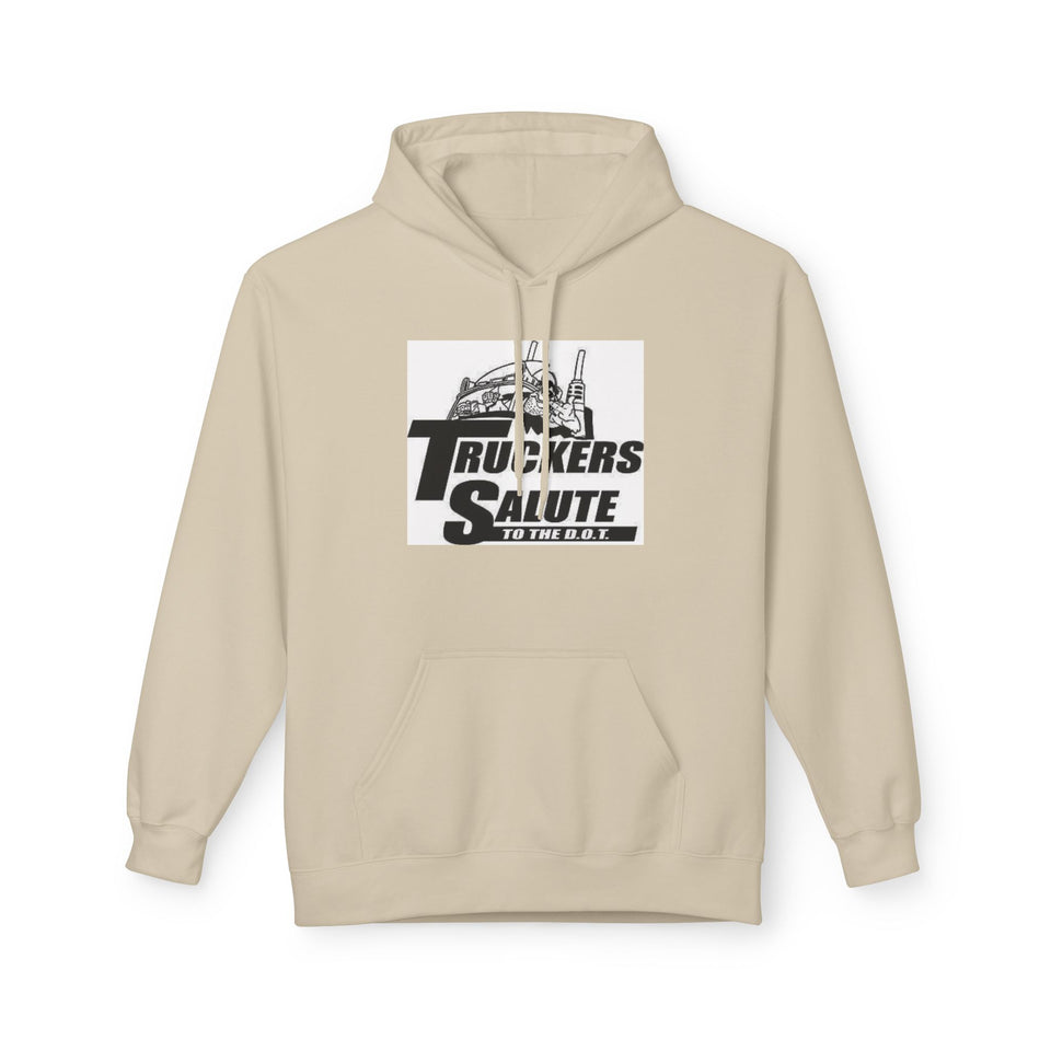 Hoodie — "Truckers Salute" Graphic Trucker Hoodie