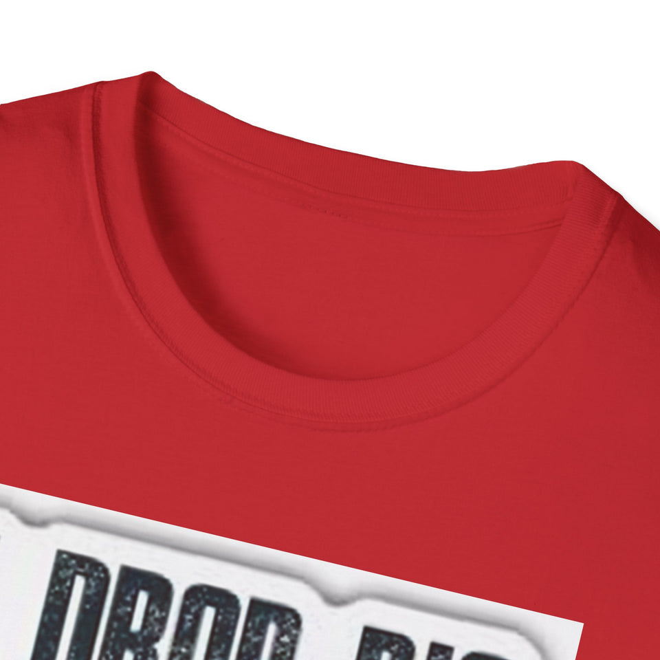 Trucker T-Shirt - "I Drop Big Loads" Vintage Semi Truck Graphic Tee