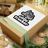 Little Trucker Sticker — Kid-Friendly Semi Truck Kiss-Cut Sticker